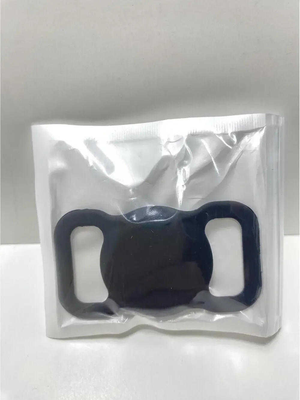 Black Dog Collar AirTag Holder Silicone Case Brand New
